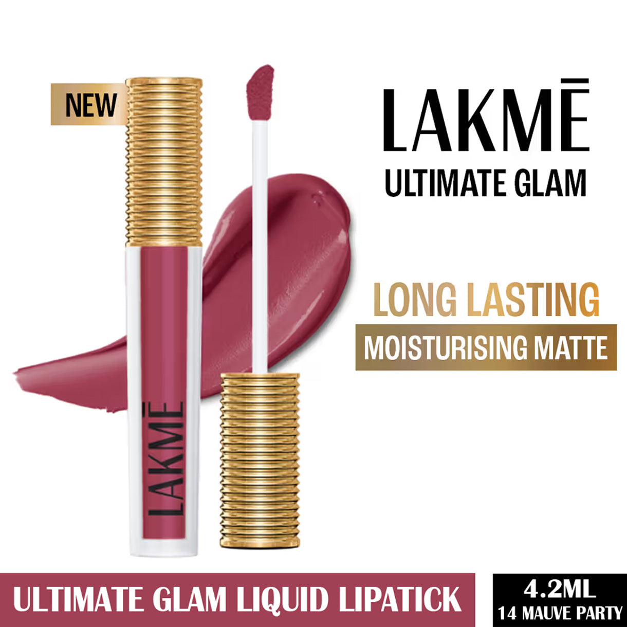 Lakme Ultimate Glam Liquid Lipstick 4.2ML