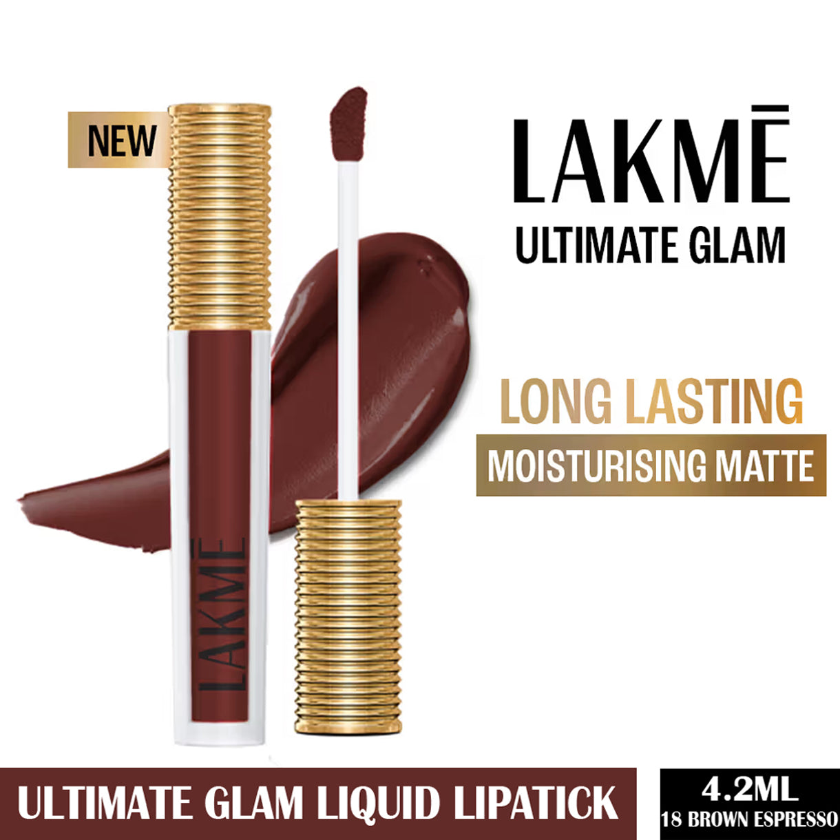 Lakme Ultimate Glam Liquid Lipstick 4.2ML
