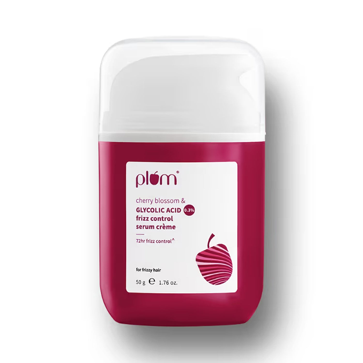Plum Cherry Blossom & Glycolic Acid 0.3Per Frizz Control Serum Creme