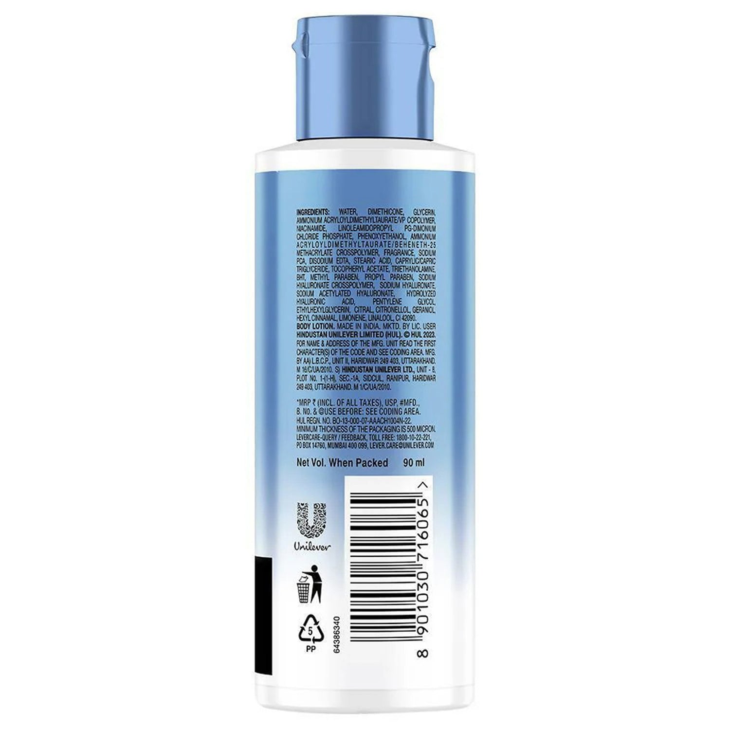 Ponds Hydra Miracle Body Gel Lotion With Hyaluronic
