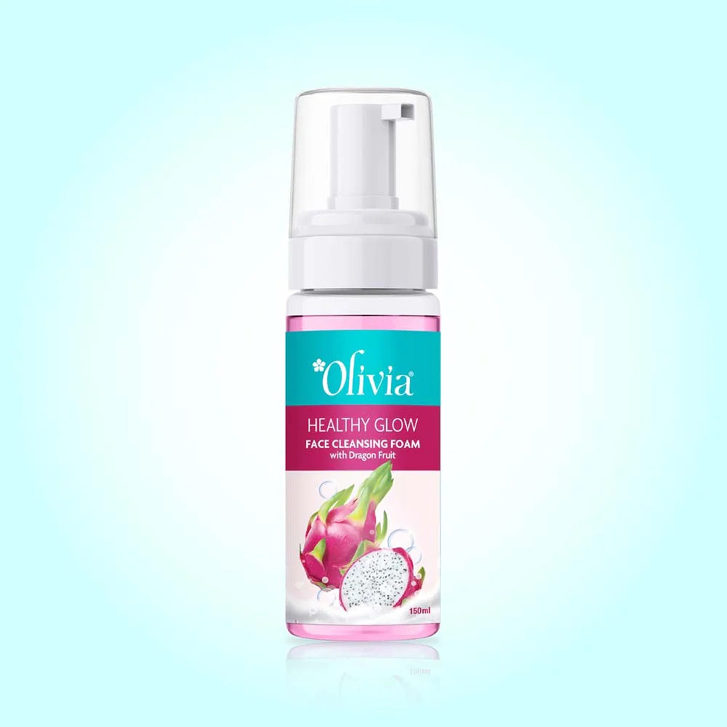Olivia Healthy Glow Face Cleansing Foam With Dragon Fruit 150ML