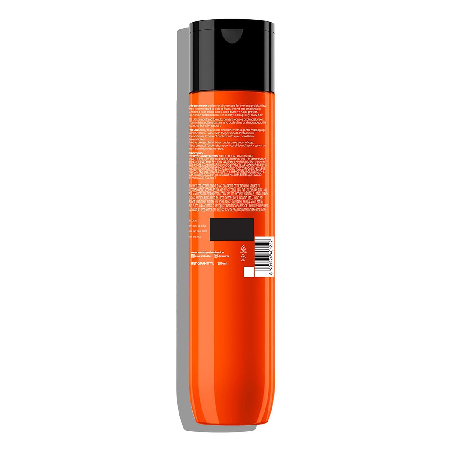 Matrix Mega Smooth Professional Shampoo Amino Acid Shea Butter