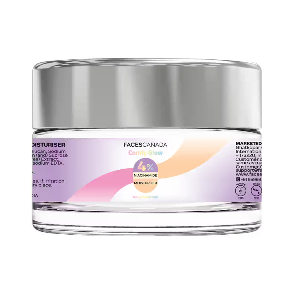 Faces Comfy Glow 4Per Niacinamide Moisturizer