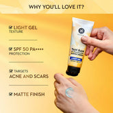 Sugar Tan Ban 4Per Niacinamide Sunscreen Light Gel SPF 50+ PA++++