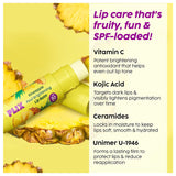 Plix Pineapple Brightening Lip Balm With SPF 50 4GM
