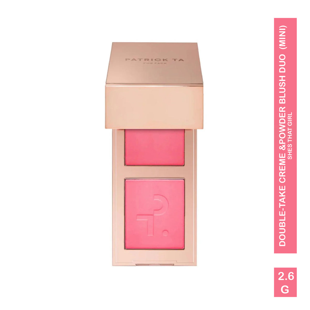 Patrick Ta Double-Take Creme & Powder Blush Duo 2.6g (mini)