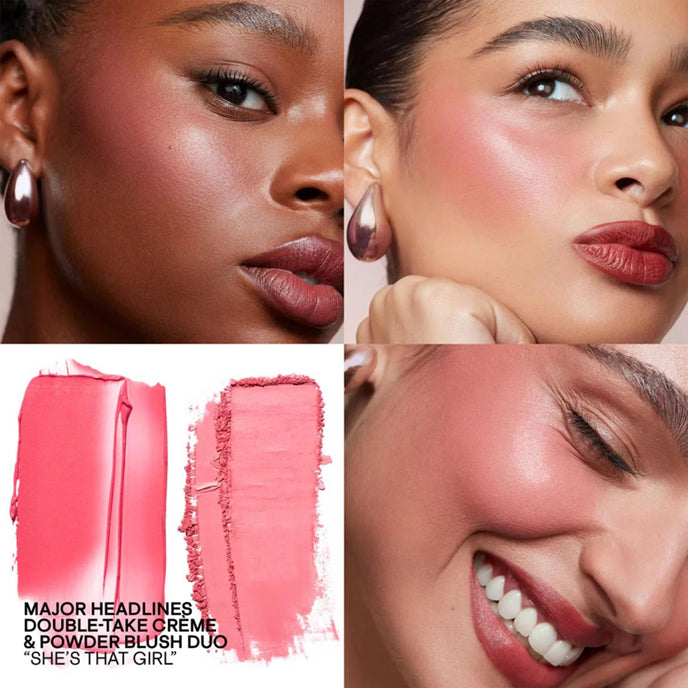 Patrick Ta Double-Take Creme & Powder Blush Duo 2.6g (mini)