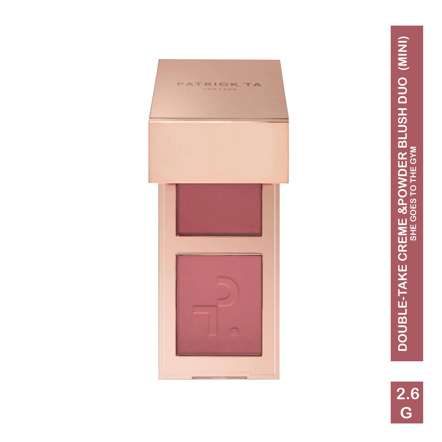 Patrick Ta Double-Take Creme & Powder Blush Duo 2.6g (mini)