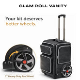 Makeup Vanity Bag Big Roll Weels Sbc 11001