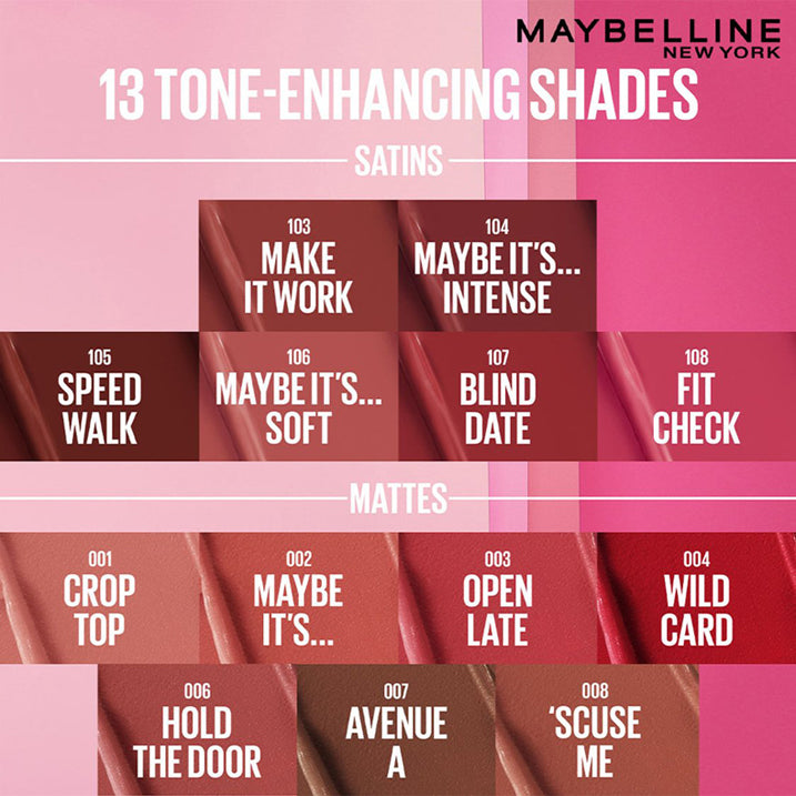 Maybelline Serum Matte Lipstick 4.2G