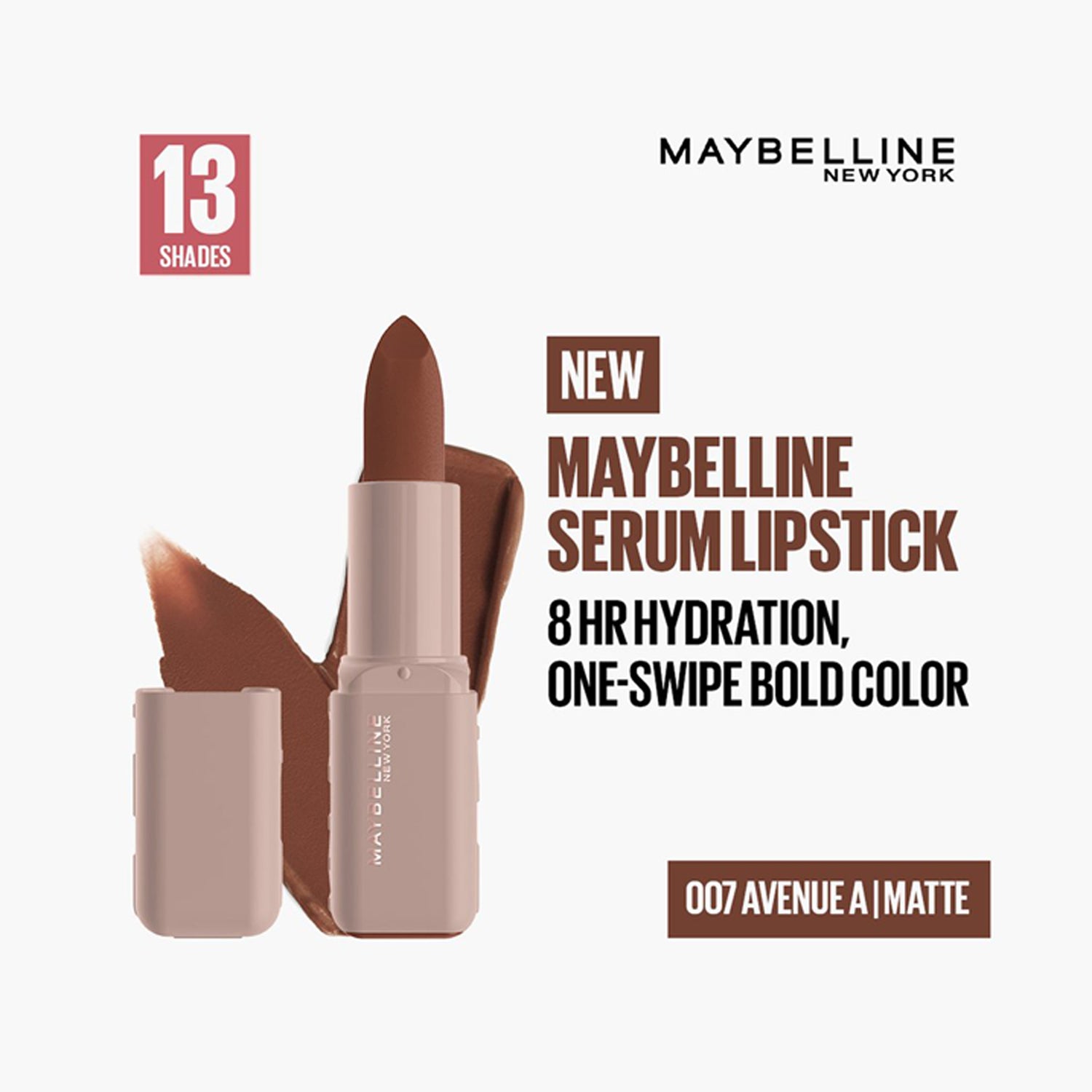 Maybelline Serum Matte Lipstick 4.2G