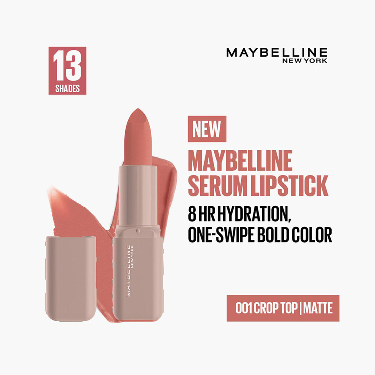Maybelline Serum Matte Lipstick 4.2G