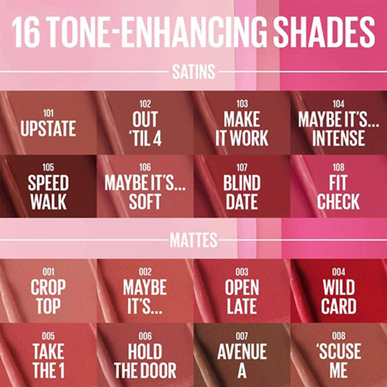 Maybelline Serum Satin Lipstick 4.2G