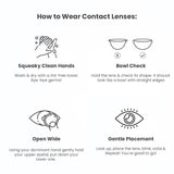 Aqua Color Contact Lenses SUBMARINE BLUE
