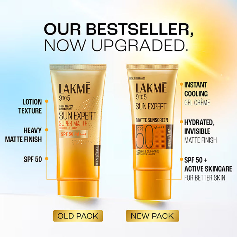 Lakme 9 To Sun Expert Matte Spf 50 pa+++ Sunscreen