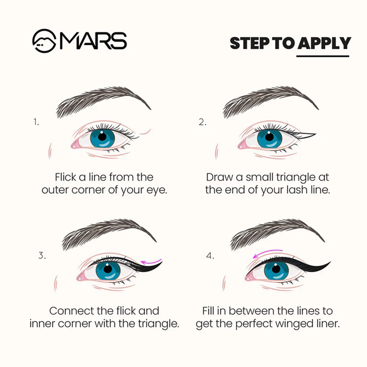 Mars So Black Liquid Eyeliner 5G