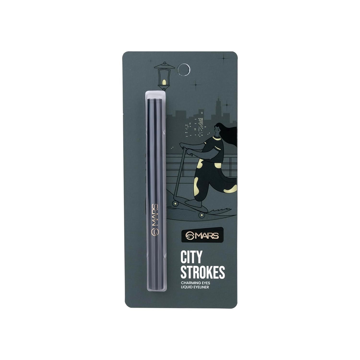 Mars City Stroke Charming Eyes Liquid Eyeliner 1Ml