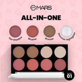 Mars Face Palette Fantasy Face Blush Palette 20G
