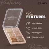 Mars Glowzilla 6 Shade Face Highlighter Palette 12G