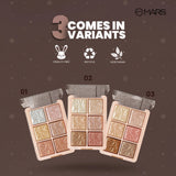 Mars Glowzilla 6 Shade Face Highlighter Palette 12G