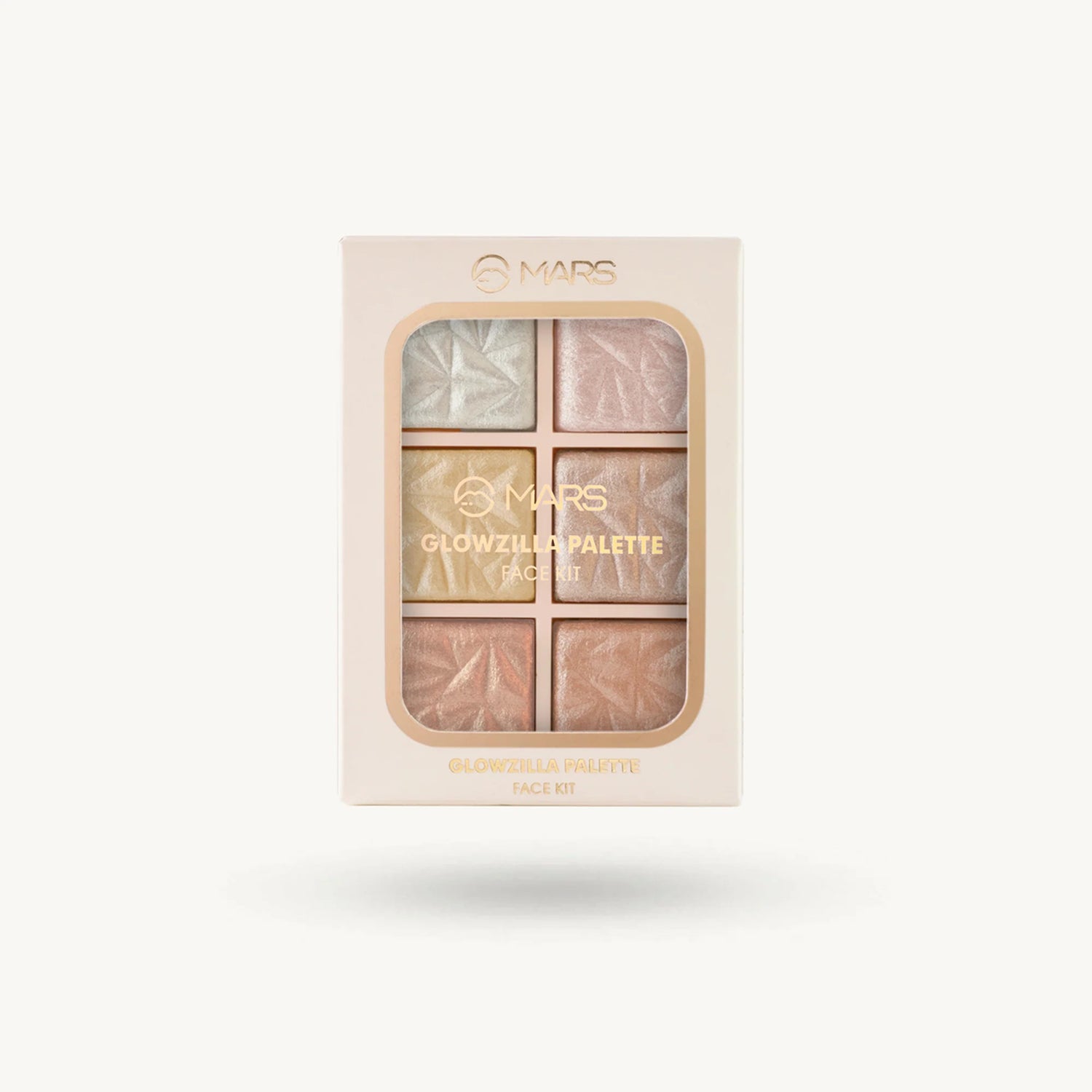 Mars Glowzilla 6 Shade Face Highlighter Palette 12G
