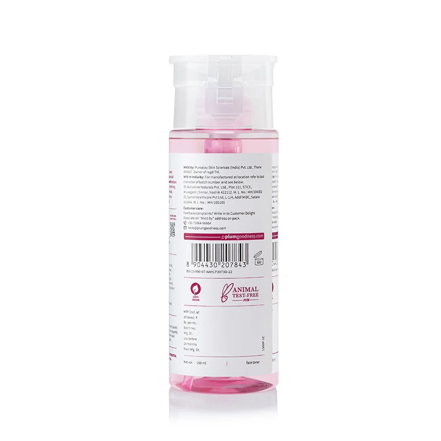 Plum 5Per Glycolic Acid & Goji Berry Exfoliating Toner 150ML