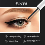 Mars Black Liquid Eyeliner Free Flow Eyeliner