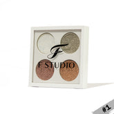 F Studio Starlight Quad Four High - Shine Glitter Shades /-/01 Celestial Glow
