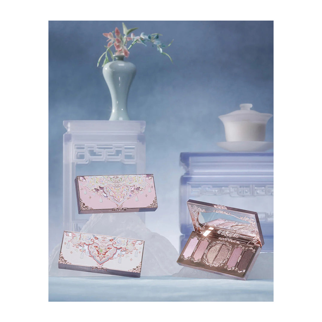 Flower Knows Butterfly Cloud Collar Collection Six-Color Eyeshadow Palette 6.5g