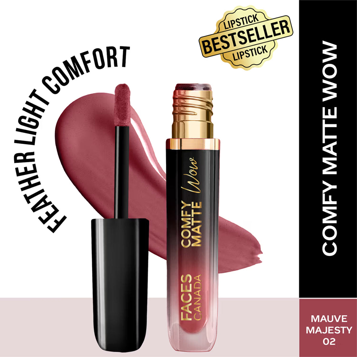 Faces Comfy Matte Wow Liquid Lipstick 3.8ml