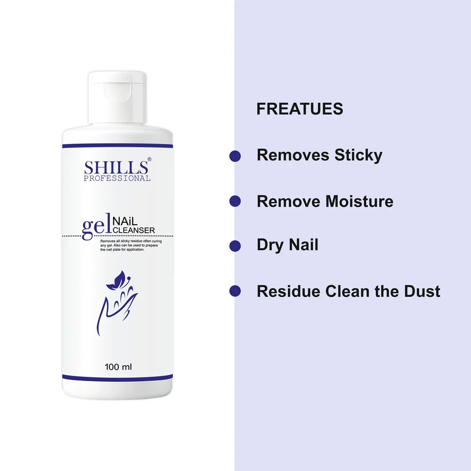 Shills gel Nail cleanser 100ml