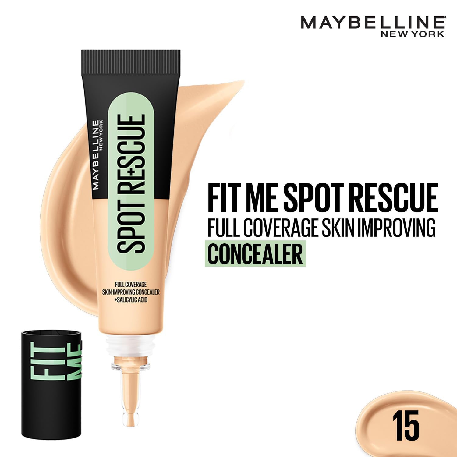 Maybelline Spot Rescue Full Coverage Concealer 15ml