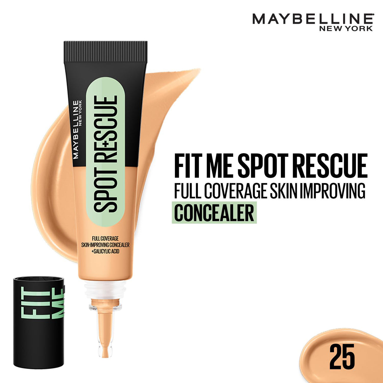 Maybelline Spot Rescue Full Coverage Concealer 15ml