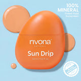 Rivona SunDrip 100Per Mineral Fluid Tinted Sunscreen