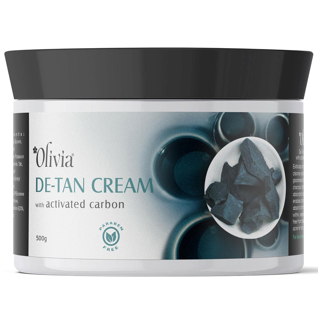Olivia De Tan Cream With Activated Carbon