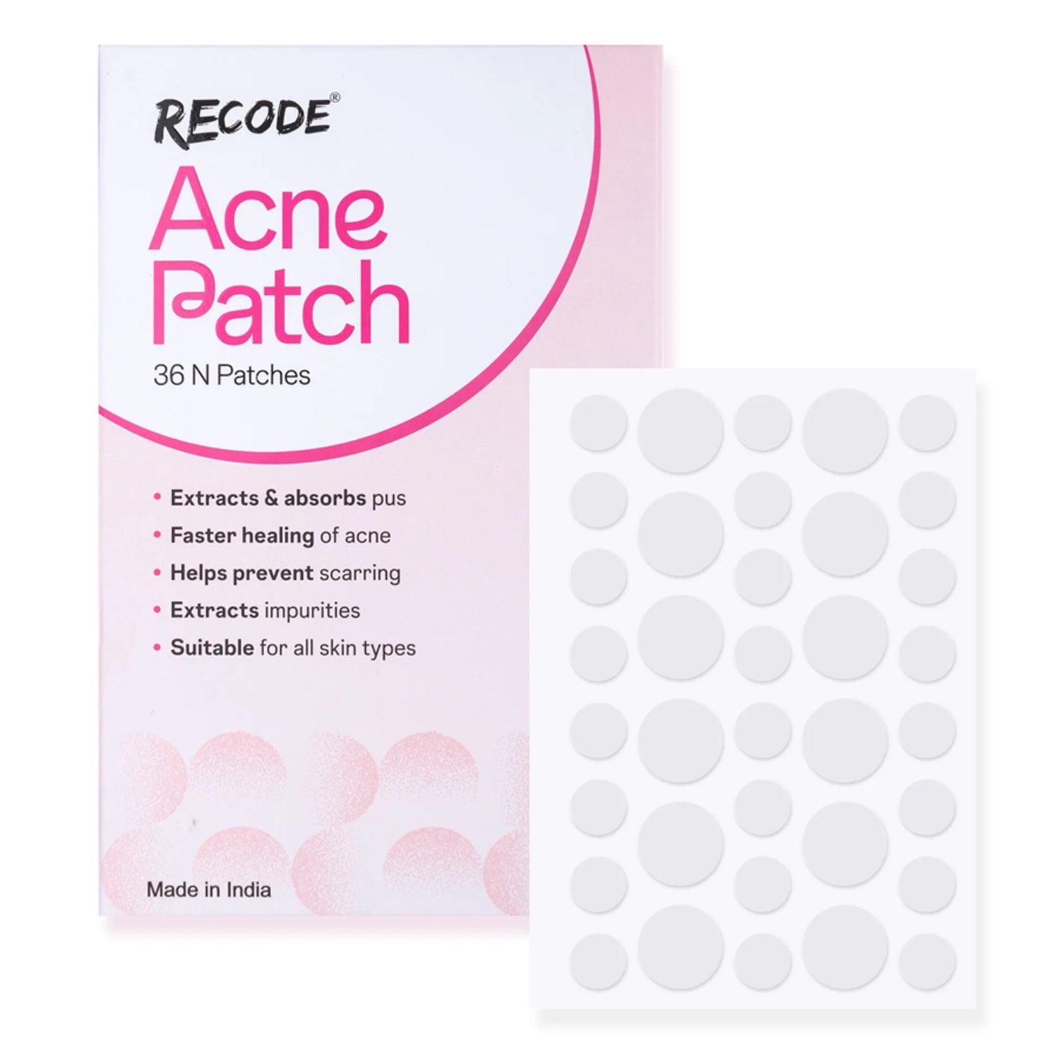 Recode Acne Patch Pack Of 36 Patches