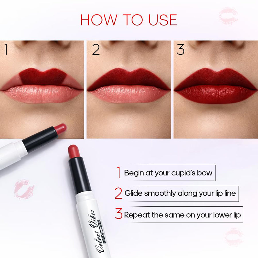 Recode Velvet Vibes Lip Crayon 1.5G*8N