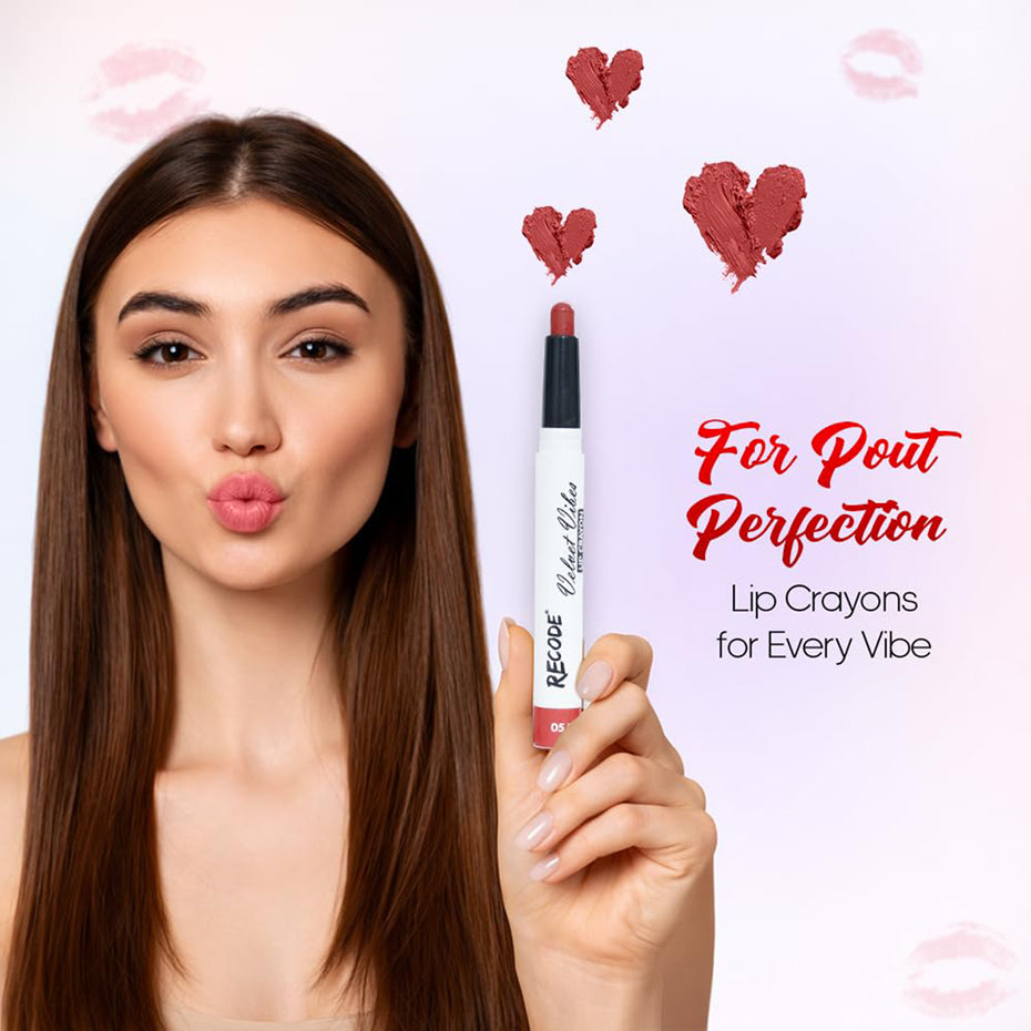 Recode Velvet Vibes Lip Crayon 1.5G*8N