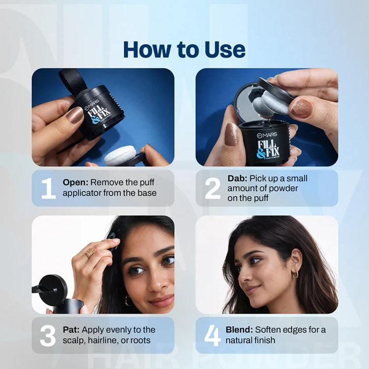 Mars Fill & Fix Hair Powder 3.8G