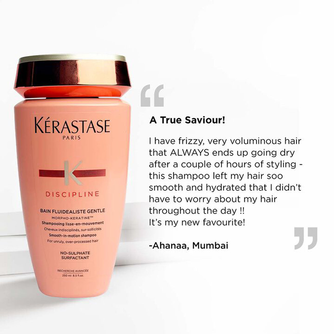 Kerastase Discipline Smooth-In-Motion Shampoo 250ml