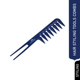 Marvac Hair Styling Tools Combs