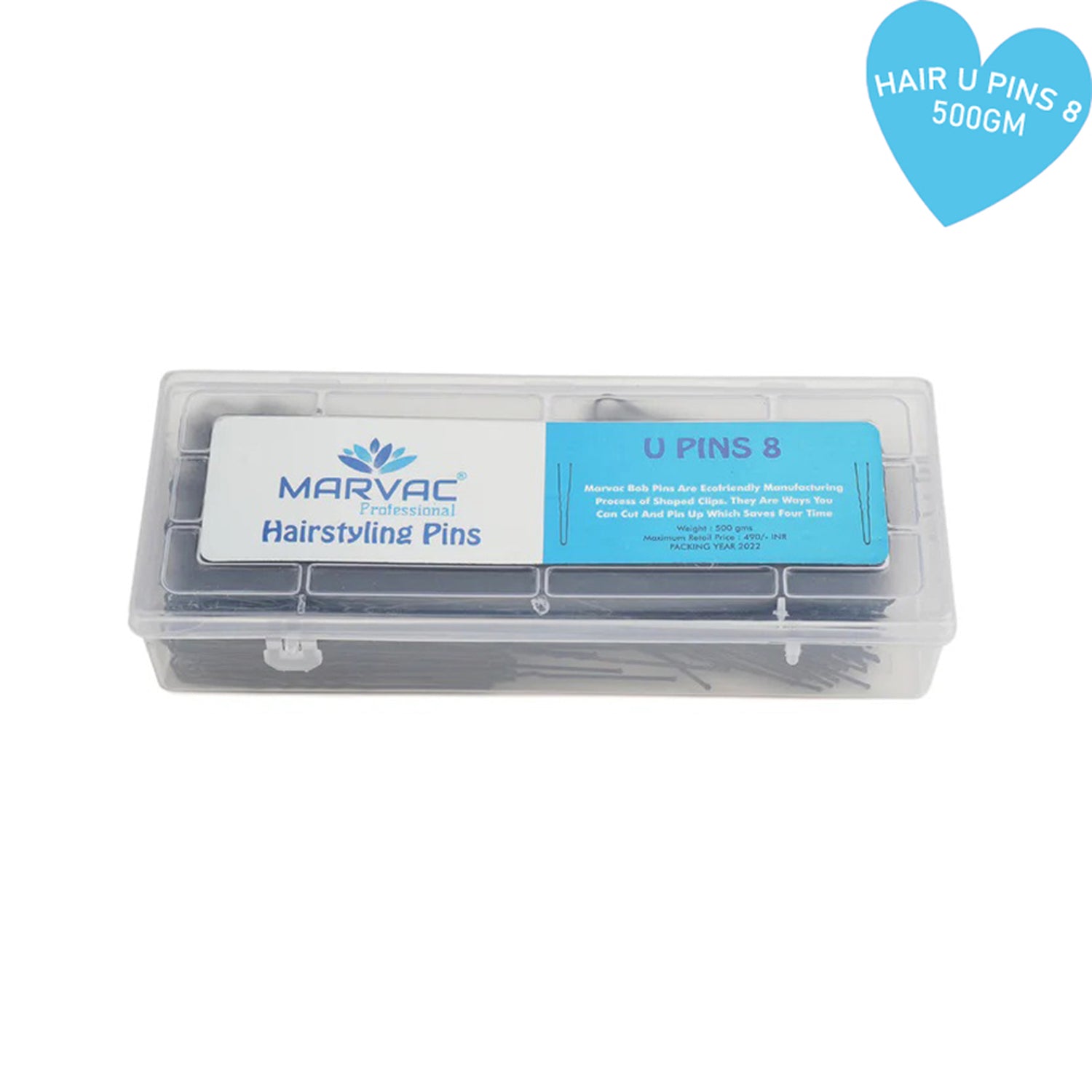 Marvac Hair U Pins 500gm