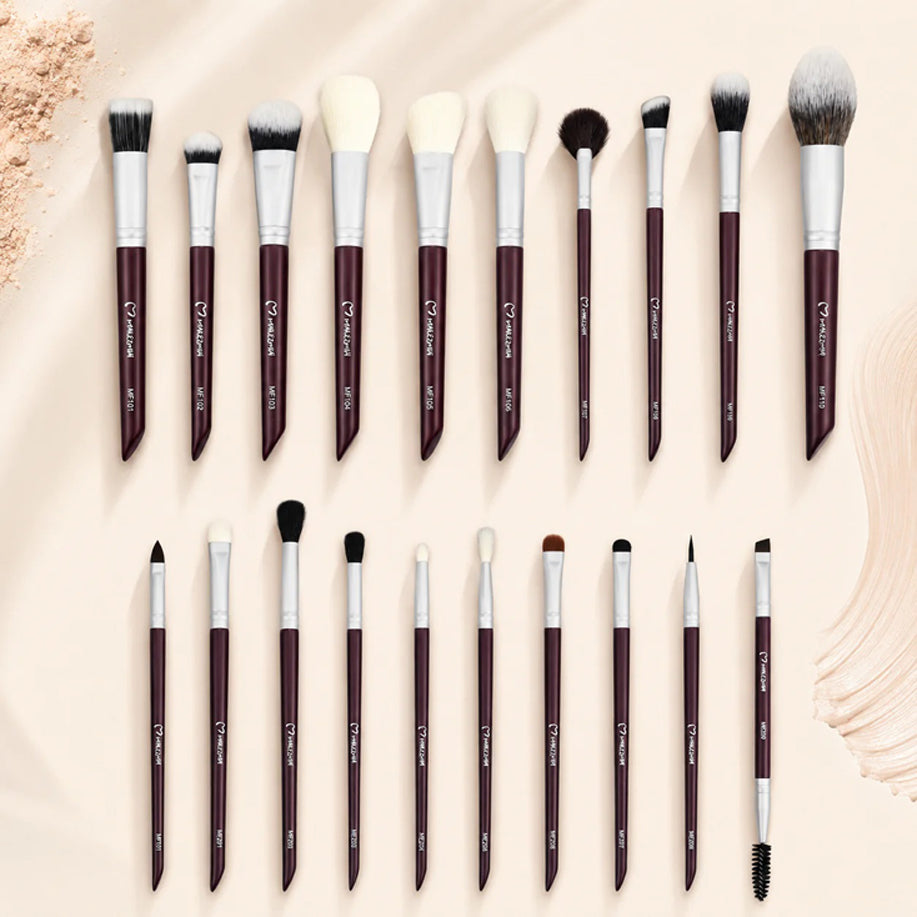 Makezmia Face Edit 20 Makeup Brushes set