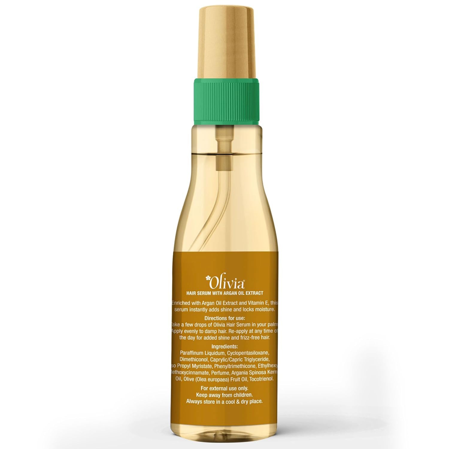 Olivia Moisture Lock Nourishment Hair Serum With Argan Oil Extract