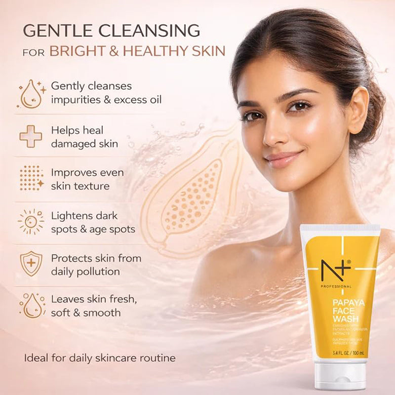 N+ Papaya Face Wash 100ML