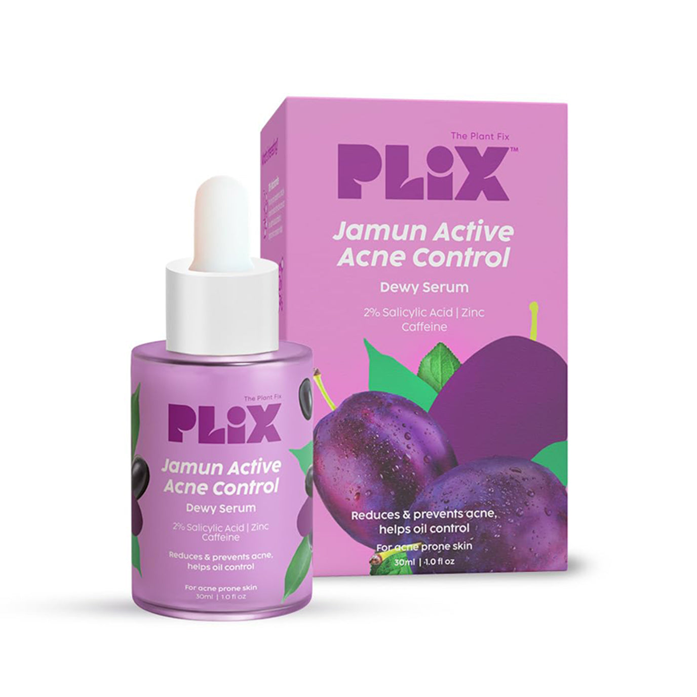 Plix Jamun 2Per Salicylic Acid Exfoliating Face Serum 30ML