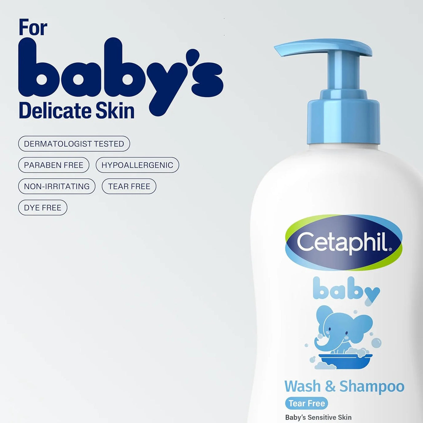 Cetaphil Baby Gentle Wash & Shampoo Organic Calendula