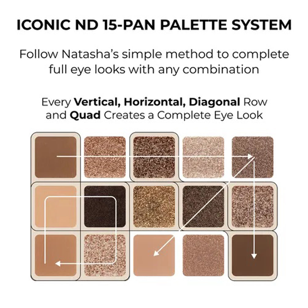 Natasha Denona Tan Eyeshadow Palette 17.1g