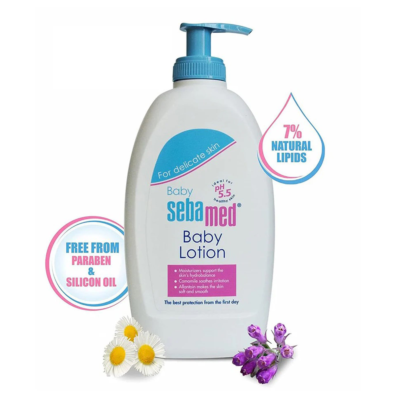 Sebamed Baby Ph 5.5 Body Lotion With Camomile