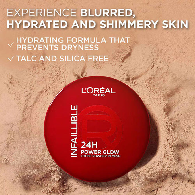 Loreal Paris Infallible 24H Power Glow Finishing Powder 9.5G